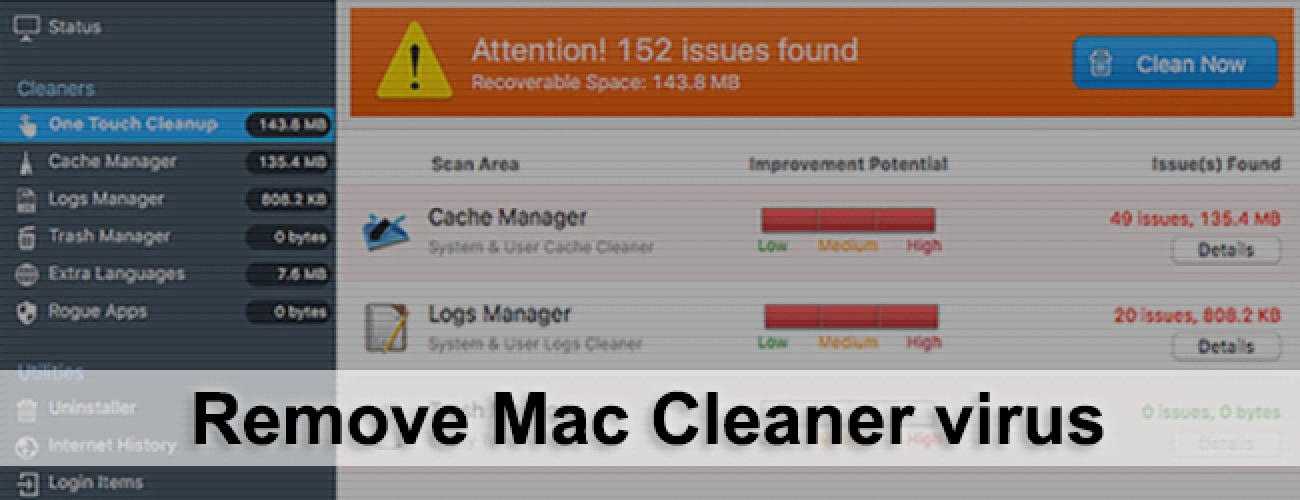 what is mac cleanup pro virus